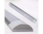 Luminária Led Linear Tubular Slim 40w Sobrepor 1,20cm Luz Branca